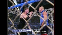 Vince McMahon & Brock Lesnar & Stephanie McMahon Segment SmackDown 08.14.2003 (HD)