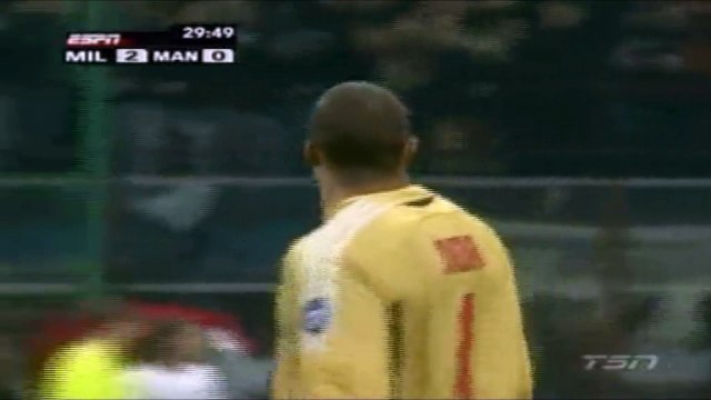 اهداف مباراة ميلان و مانشستر يونايتد 3-0 نصف نهائي دوري الابطال 2007