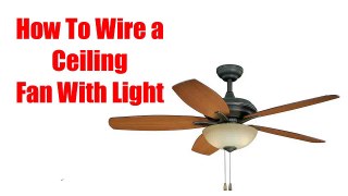How To Wire Ceiling Fan With Light Switch | outdoor ceiling fans
