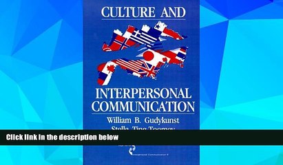 READ FREE FULL  Culture and Interpersonal Communication (SAGE Series in Interpersonal