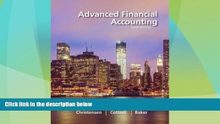 Must Have  Advanced Financial Accounting with Connect Access Card  READ Ebook Full Ebook Free