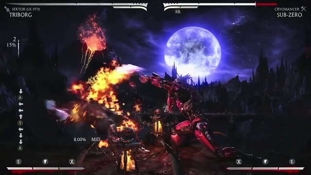 Mortal Kombat X- Sektor Gameplay Breakdown! - Mortal Kombat X KOMBAT PACK 2 DLC Gameplay