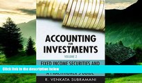 READ FREE FULL  Accounting for Investments, Fixed Income Securities and Interest Rate