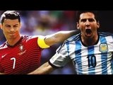 Cristiano Ronaldo & Lionel Messi   World Cup Brazil Battle 2014 HD ( CARLTON CARMI )