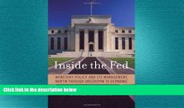 READ book  Inside the Fed: Monetary Policy and Its Management, Martin through Greenspan to