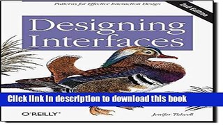 [Popular] E_Books Designing Interfaces Full Online