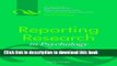[PDF] Reporting Research in Psychology: How to Meet Journal Article Reporting Standards Free Online