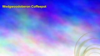 Wedgwoodoberon Coffeepot