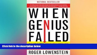 FREE PDF  When Genius Failed: The Rise and Fall of Long-Term Capital Management  FREE BOOOK ONLINE