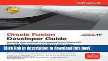 [Popular] Book Oracle Fusion Developer Guide: Building Rich Internet Applications with Oracle ADF