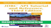 [Popular] E_Books JDBCÂ¿ API Tutorial and Reference (3rd Edition) Free Online