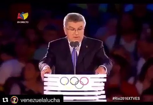 Oscarcito criticó el error de Tves durante la ceremonia de los Juegos Olímpicos 2016