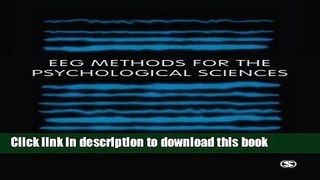 [PDF] EEG Methods for the Psychological Sciences Free Online