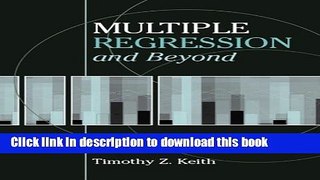 [Popular Books] Multiple Regression and Beyond Full Online