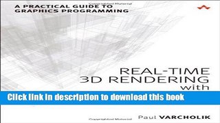 [Popular Books] Real-Time 3D Rendering with DirectX and HLSL: A Practical Guide to Graphics