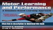 Ebook Motor Learning and Performance With Web Study Guide - 4th Edition: A Situation-Based