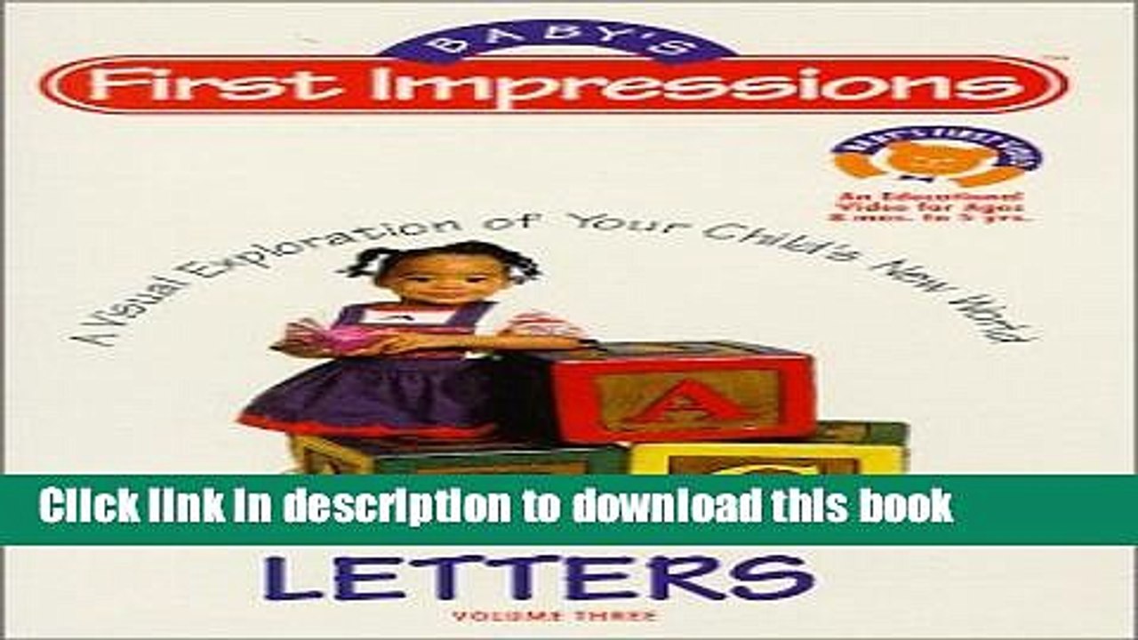 [PDF] Letter (Baby s First Impressions) Download Online - video Dailymotion