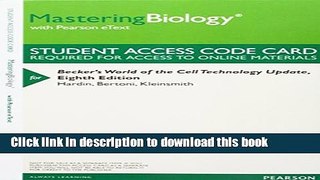 [PDF] Masteringbiology with Pearson eText -- Valuepack Access Card -- or Becker s World of the