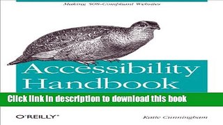[Popular Books] Accessibility Handbook Full Online