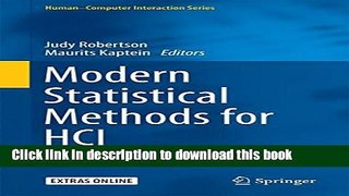 [Popular Books] Modern Statistical Methods for HCI Free Download