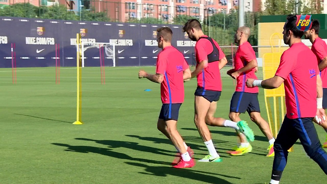 FC Barcelona evening training session (08/08/2016)