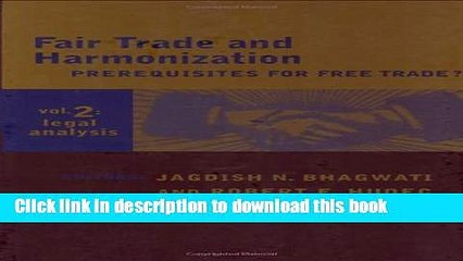 [PDF] Fair Trade and Harmonization, Vol. 2: Legal Analysis E-Book Free
