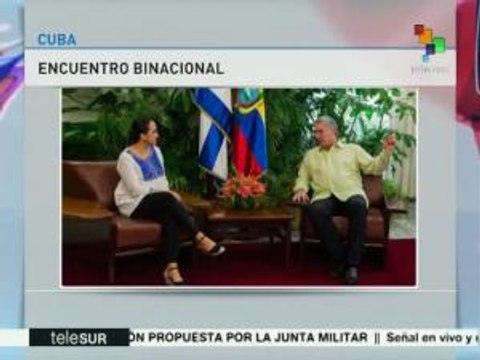 Cuba y Ecuador revisan temas bilaterales en La Habana