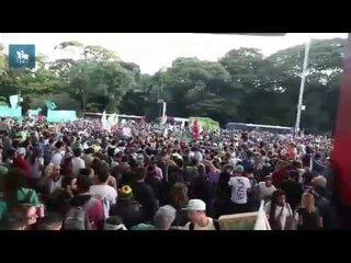 Marcha da Maconha ocorre sem incidentes, mesmo sem segurança da Polícia Militar