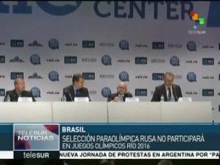 Impide AMA que paralímpicos rusos participen en Río 2016