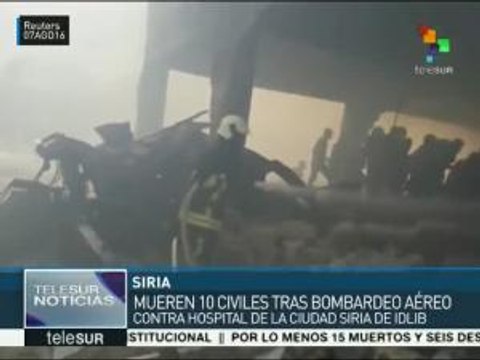 Siria: ataque yihadista provoca al menos 10 muertos en Idlib