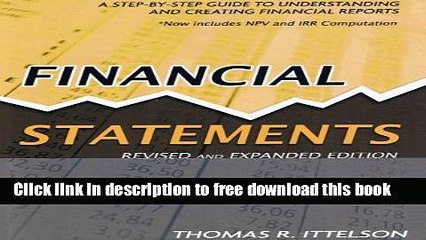 [Full] Financial Statements: A Step-By-Step Guide to Understanding and Creating Financial Reports