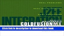 Download Reality Macromedia ColdFusion MX: J2EE Integration E-Book Free