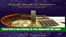 [Full] Yearly Book of Minutes for Churches, Religious Organizations, Non-Profits   Auxiliaries