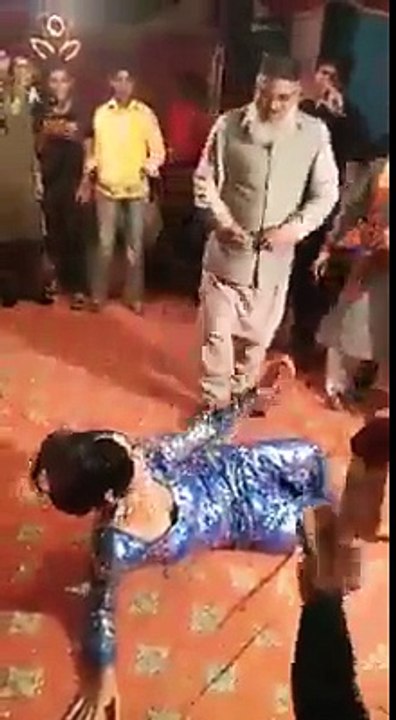 Baba is dancing in Shadi Mujra