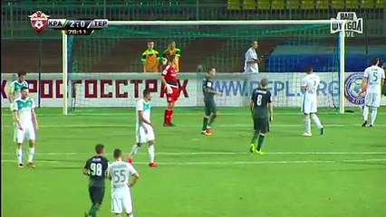 3-0 Fedor Smolov Second Goal HD - Krasnodar vs Terek Grozni 08.08.2016 HD