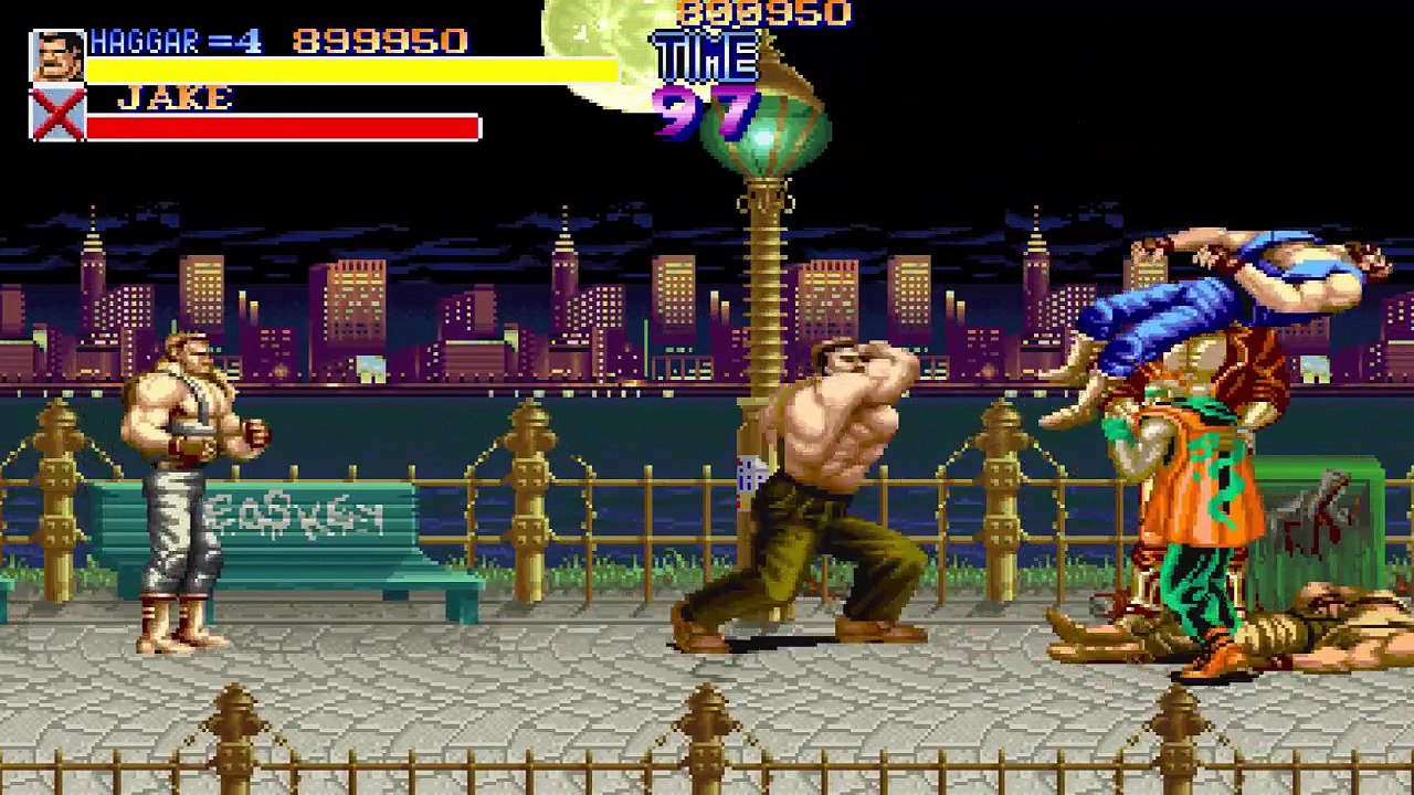 Final Fight (Arcade) - Jogando com Haggar - Parte #3 (Final) - Devolve a minha filha!