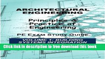 [Full] Architectural Engineering PE Exam Study Guide (Building Systems Integration Book 1) Online