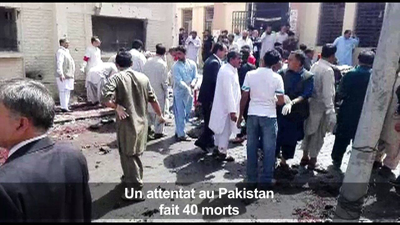 Au moins 40 morts dans un attentat dans le sud-ouest du Pakistan