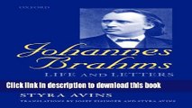 Ebook Johannes Brahms: Life and Letters Full Online