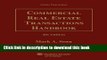 Books Commercial Real Estate Transactions Handbook Full Online