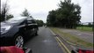 DX65VFV close pass oncoming traffic forced into bus lane - smartlearner.com