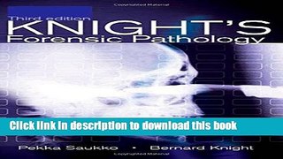 Ebook Knight s Forensic Pathology, 3Ed Free Online