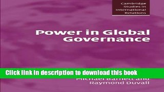Ebook Power in Global Governance Full Online