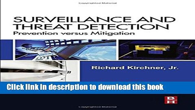 Download Surveillance and Threat Detection: Prevention versus Mitigation Book Online