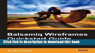 [Popular Books] Balsamiq Wireframes Quickstart Guide Free Download