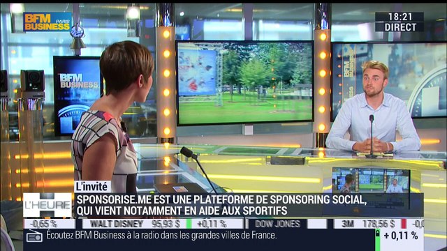 Mikaël Evers présente Sponsorise.Me, une plateforme de sponsoring social qui vient en aide aux sportifs – 08/08