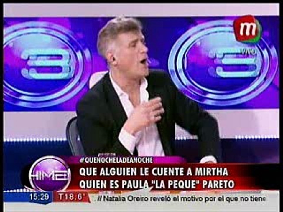 Mirtha desconoce quien es la Peque Pareto