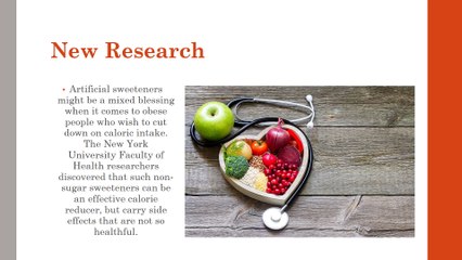 Dr. Pankaj Naram and Sweetener Research