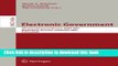 [Popular Books] Electronic Goverment: 6th International Conference, EGOV 2007, Regensburg,