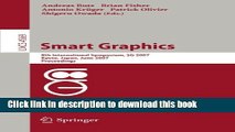 [Popular Books] Smart Graphics: 8th International Symposium, SG 2007, Kyoto, Japan, June 25-27,
